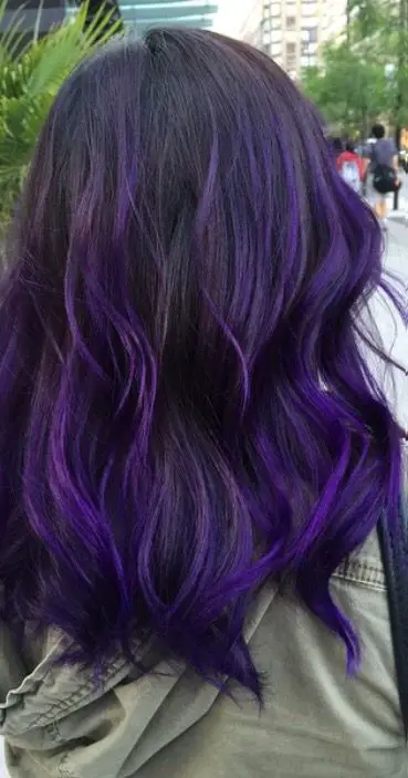 65-best-purple-hair-ideas-trending-colors-to-try-in-2023 Cool Purple