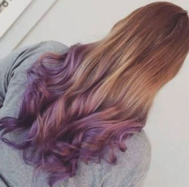 65-best-purple-hair-ideas-trending-colors-to-try-in-2023 Lilac Dip Dye