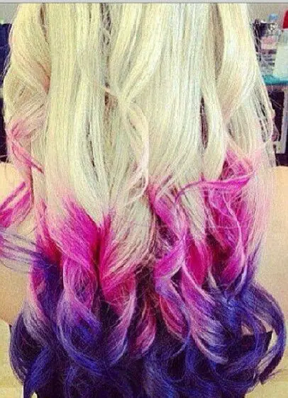 65-best-purple-hair-ideas-trending-colors-to-try-in-2023 Ombre Dip Dye