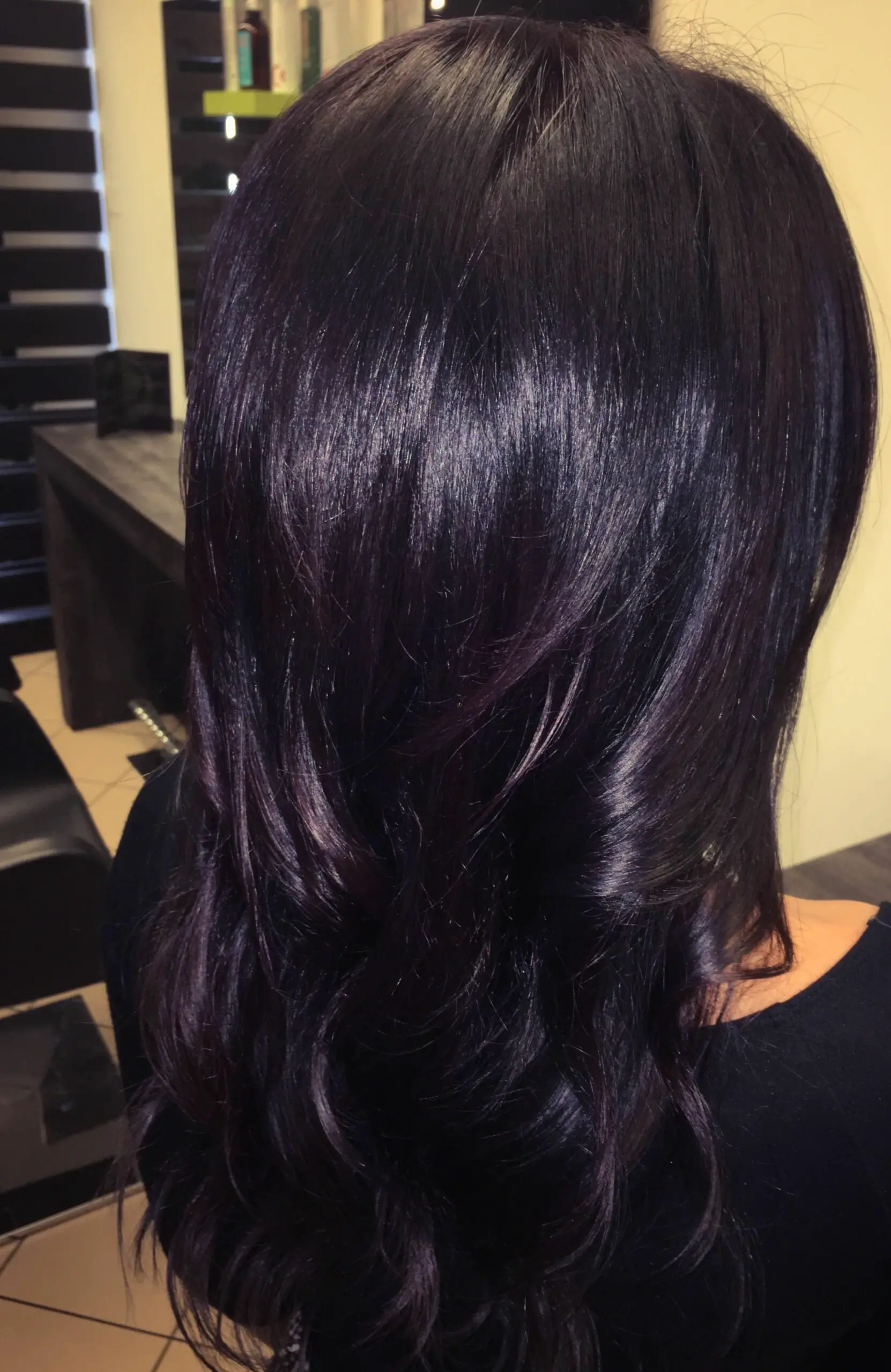 65-best-purple-hair-ideas-trending-colors-to-try-in-2023 Raven Purple