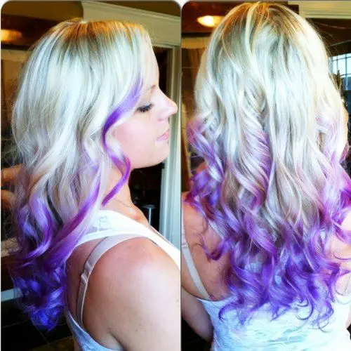 65-best-purple-hair-ideas-trending-colors-to-try-in-2023 Smoky Purple Dip Dye