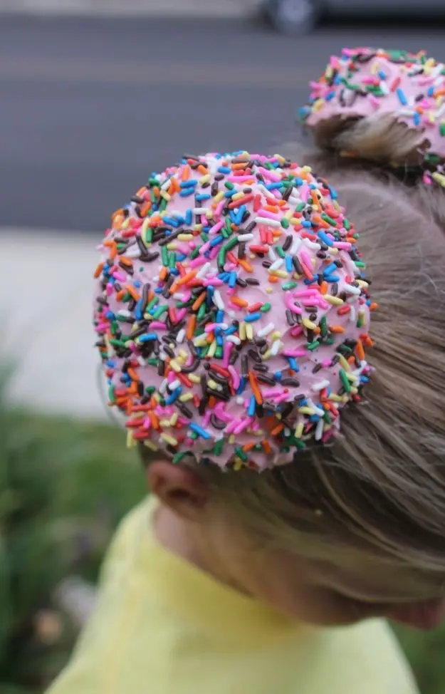 65-crazy-hair-day-ideas-wacky-boys-and-038-girls-hairstyles-for-school Doughnut Sock Buns