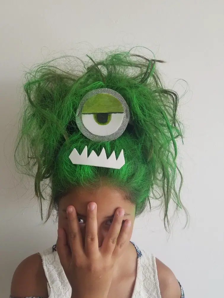 65-crazy-hair-day-ideas-wacky-boys-and-038-girls-hairstyles-for-school Green Monster Hair