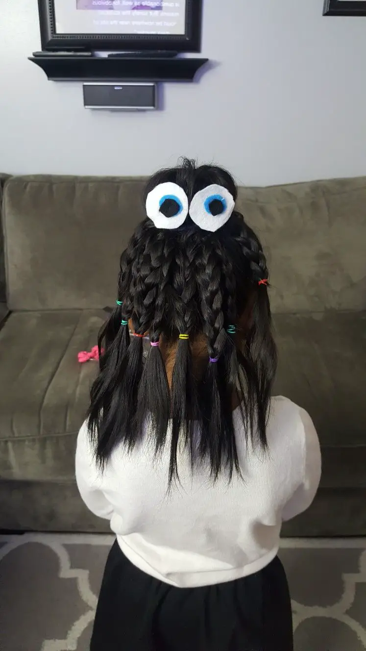 65-crazy-hair-day-ideas-wacky-boys-and-038-girls-hairstyles-for-school Monster Braids