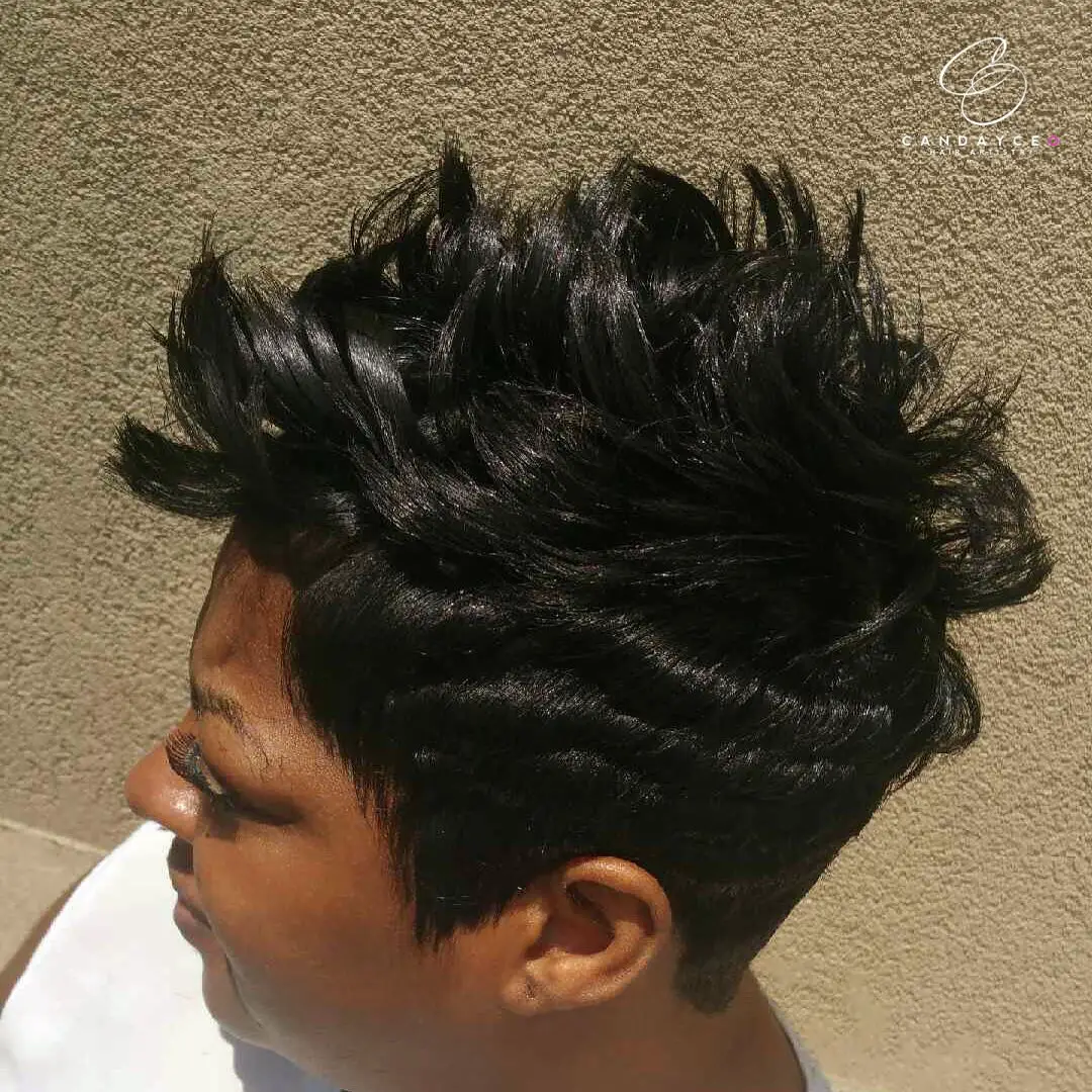 71-best-short-relaxed-hairstyles-for-black-women Funky Fauwhauk