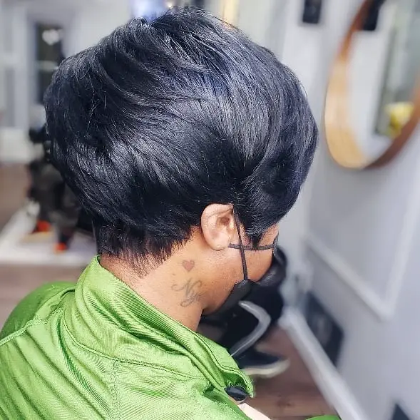 71-best-short-relaxed-hairstyles-for-black-women Long Chic Pixie