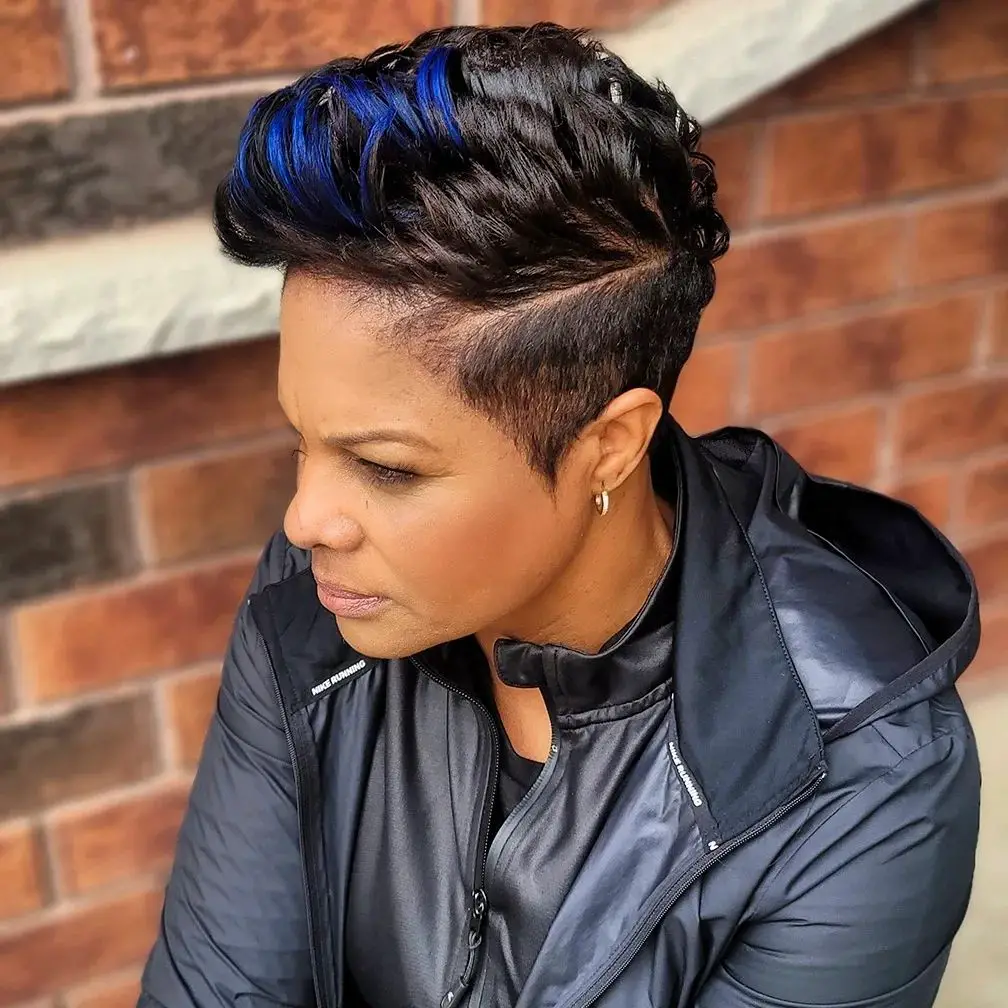71-best-short-relaxed-hairstyles-for-black-women Short and Edgy