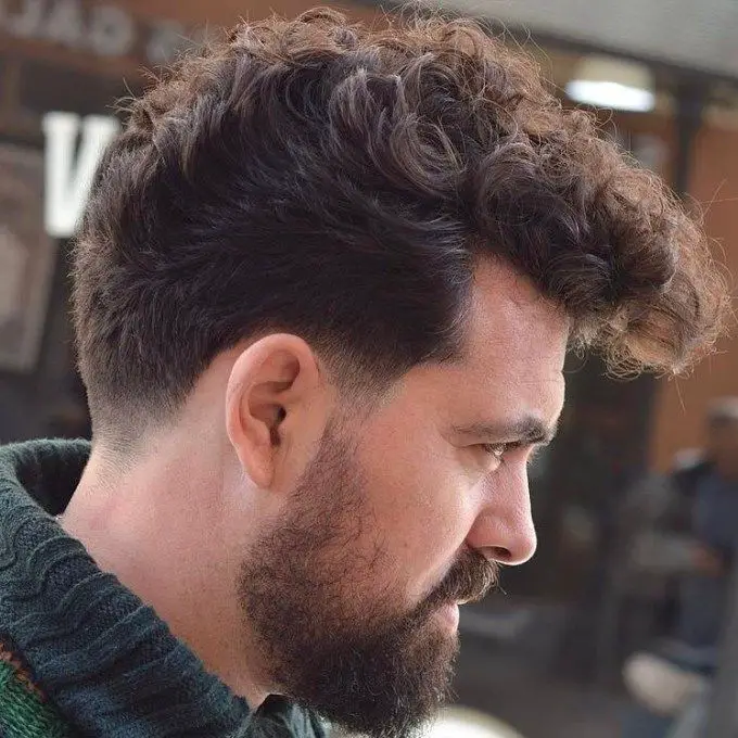100-best-haircuts-for-men-trending-this-year Curly Pompadour