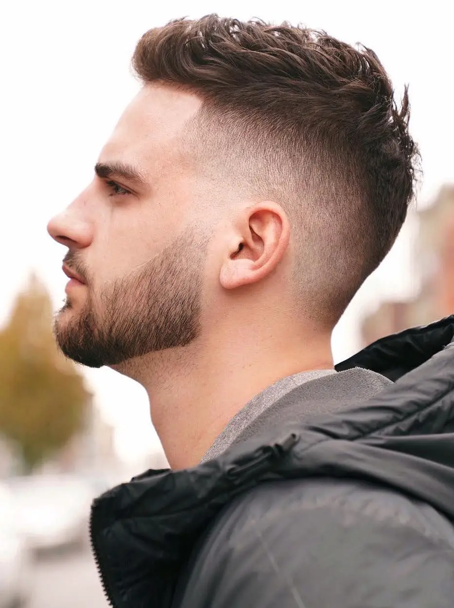 100-best-haircuts-for-men-trending-this-year High Fade