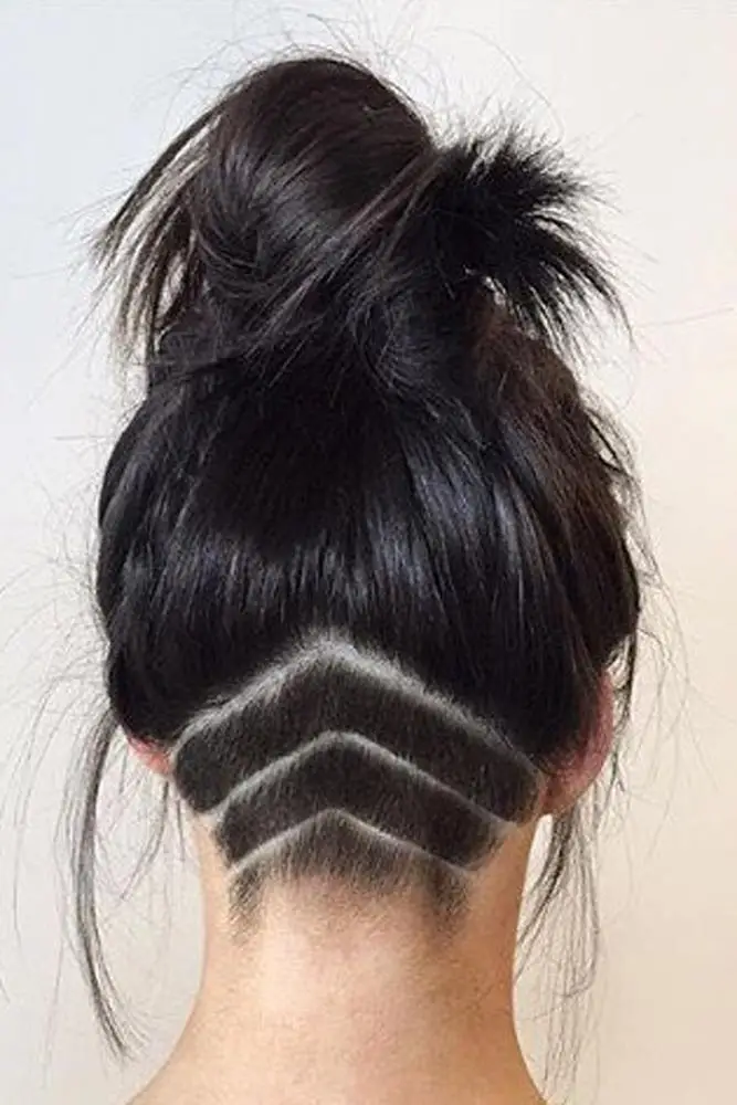 100-best-haircuts-for-women-trending-hairstyles-in-2023 Chevron Nape