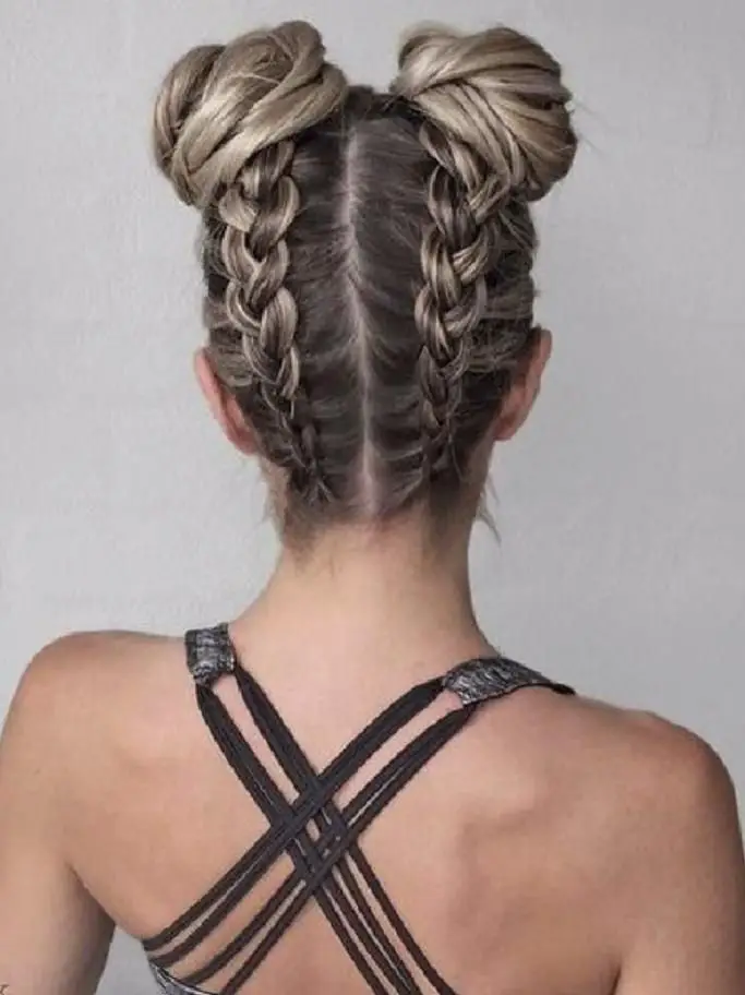 100-best-haircuts-for-women-trending-hairstyles-in-2023 Upside Down Dutch Buns