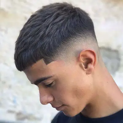 100-best-teenage-boys-haircuts-trending-this-year French Crop