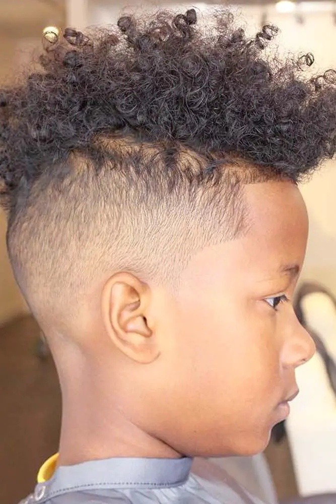 100-cute-haircuts-for-little-boys-whats-cool-this-year Afro Mohawk