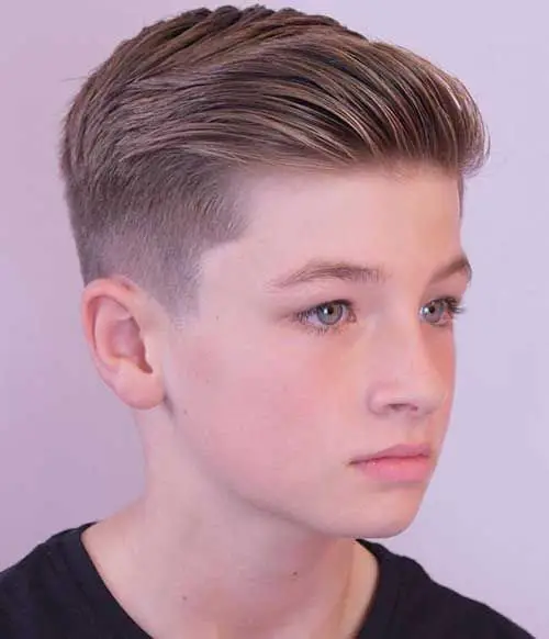 100-cute-haircuts-for-little-boys-whats-cool-this-year Brush Back