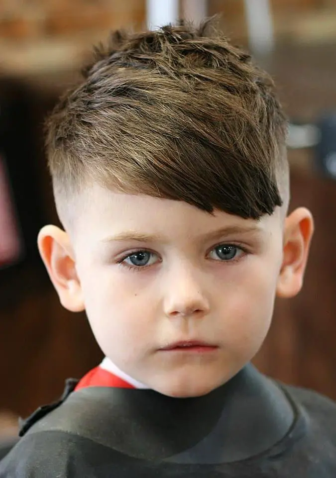100-cute-haircuts-for-little-boys-whats-cool-this-year Side Fringe