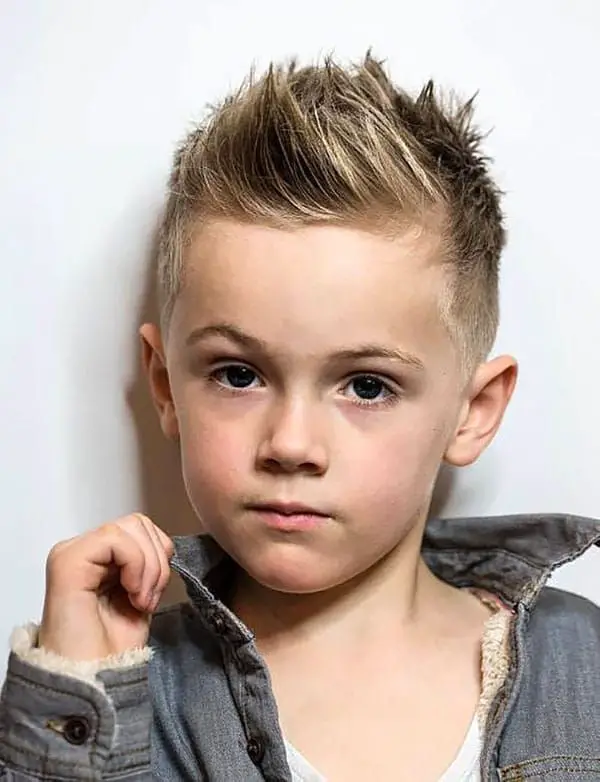 100-cute-haircuts-for-little-boys-whats-cool-this-year Textured Quiff