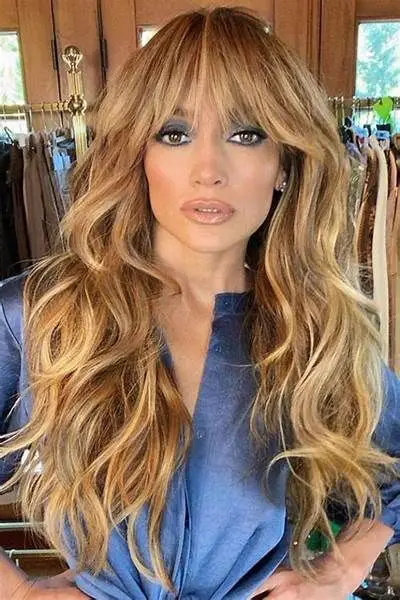 100-trendy-curtain-bangs-for-all-hair-types Jennifer Lopez Curtain Bangs