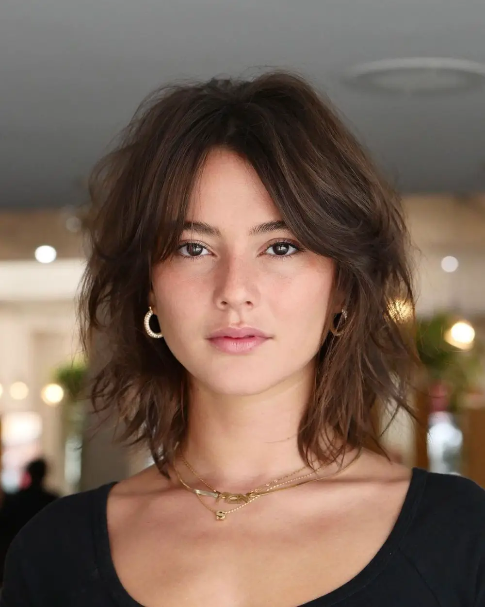 100-trendy-curtain-bangs-for-all-hair-types Messy Bob With Curtain Bangs