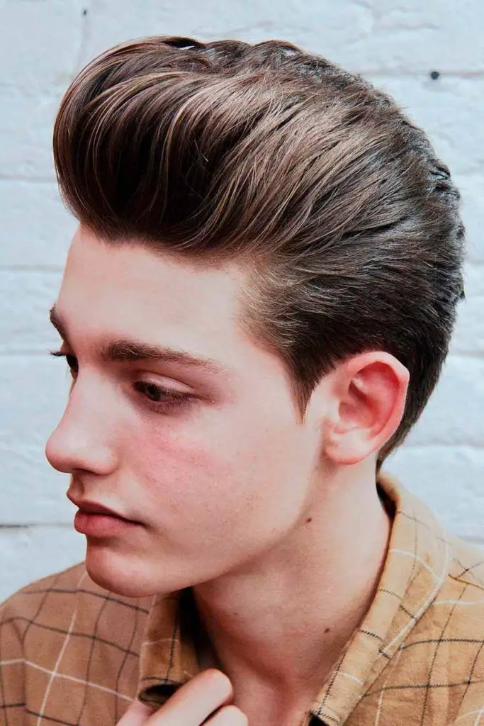 100-trendy-school-haircuts-for-boys-whats-cool-this-year Classic Pompadour