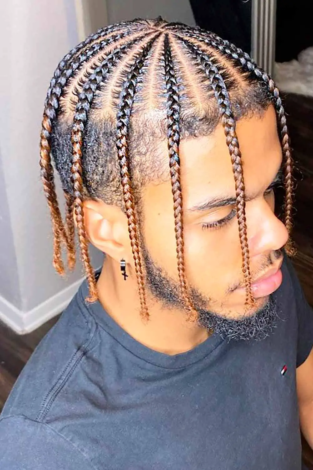 33-best-pop-smoke-braids-for-men-trending-this-year Natural Colored Pop Smoke Braids