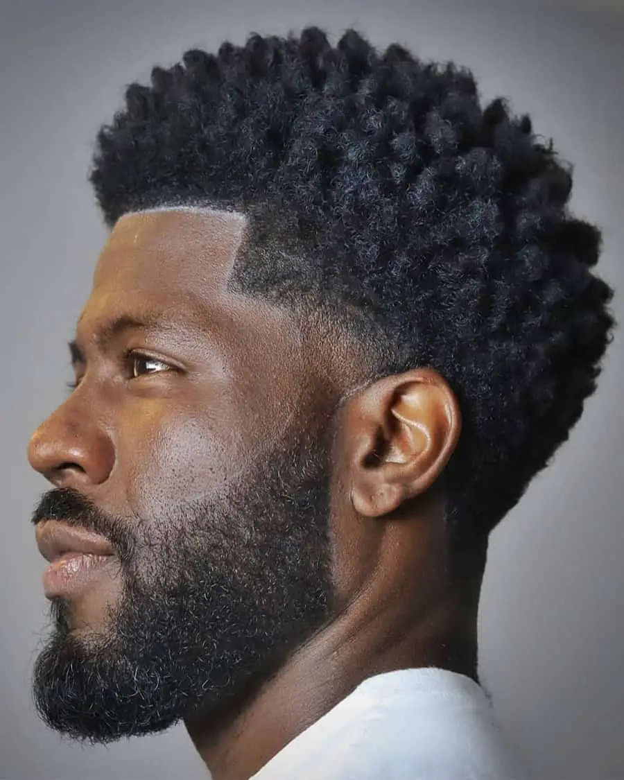 50-best-haircuts-for-men-with-thick-hair-trending-this-year Medium Afro