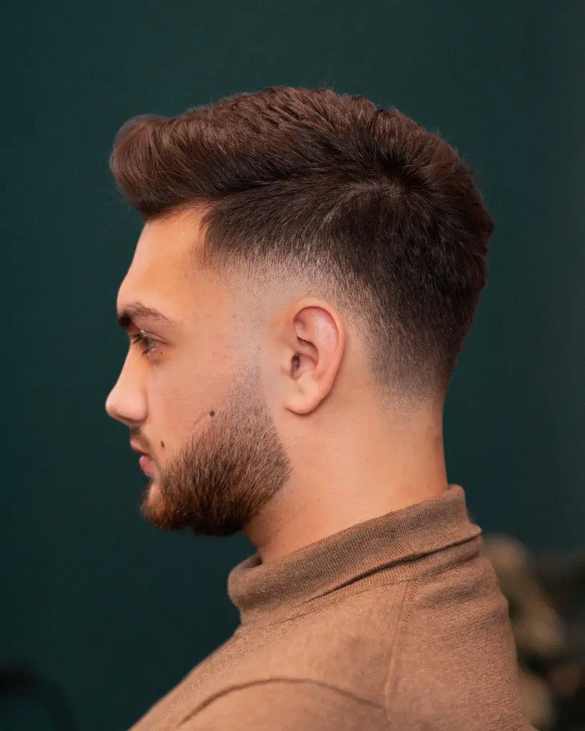 50-best-widows-peak-hairstyles-for-men-trending-this-year Temple Fade