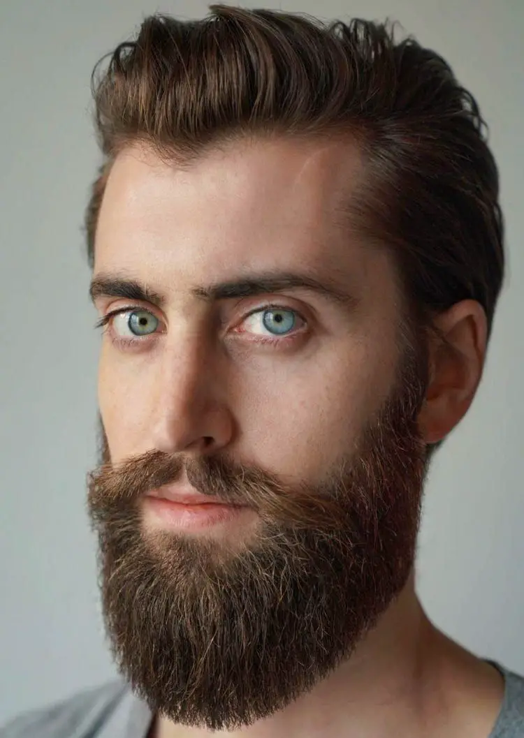 50-best-widows-peak-hairstyles-for-men-trending-this-year Thick Beard