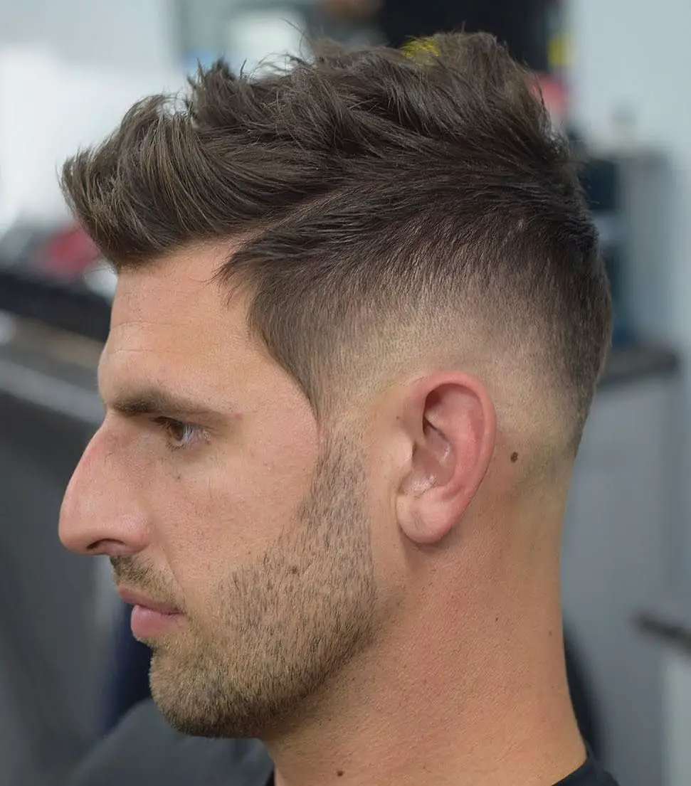 50-classic-side-part-haircuts-for-men-trending-this-year Faux Hawk