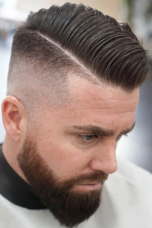 50-classic-side-part-haircuts-for-men-trending-this-year High Fade