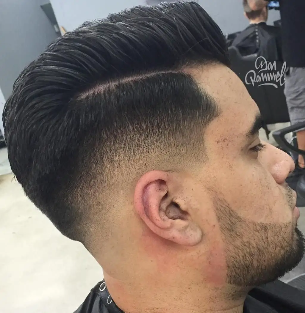 50-drop-fade-haircut-ideas-trending-this-year Drop Fade With Stubble