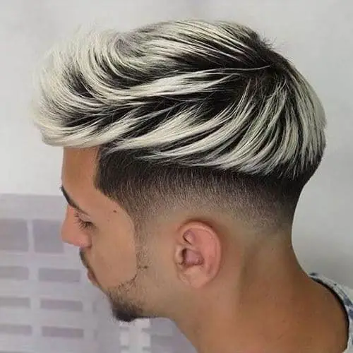 50-drop-fade-haircut-ideas-trending-this-year Frosted Tips