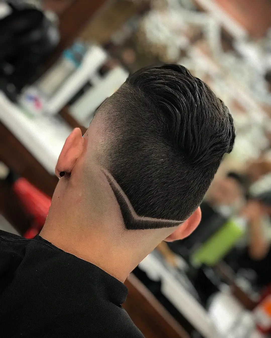 50-drop-fade-haircut-ideas-trending-this-year Nape Shaved Lines