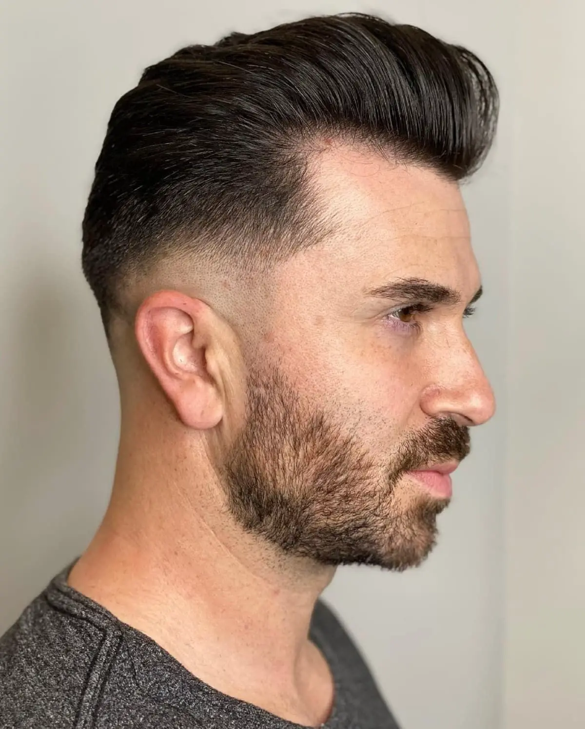 50-drop-fade-haircut-ideas-trending-this-year Pompadour