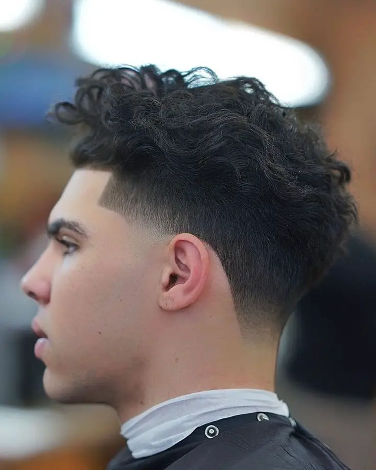 50-drop-fade-haircut-ideas-trending-this-year Wavy Top