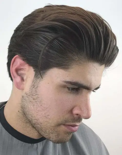 50-hairstyles-for-men-with-wavy-hair-trending-this-year Full Brushed Back