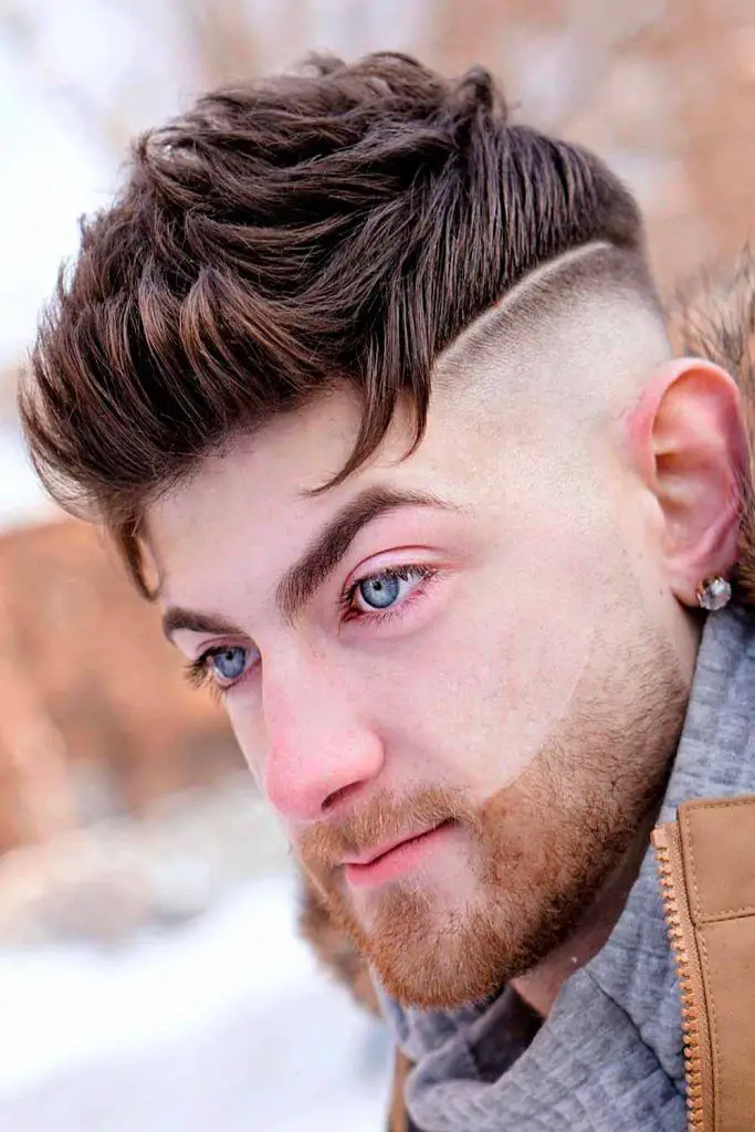 50-hairstyles-for-men-with-wavy-hair-trending-this-year Shaved Lines