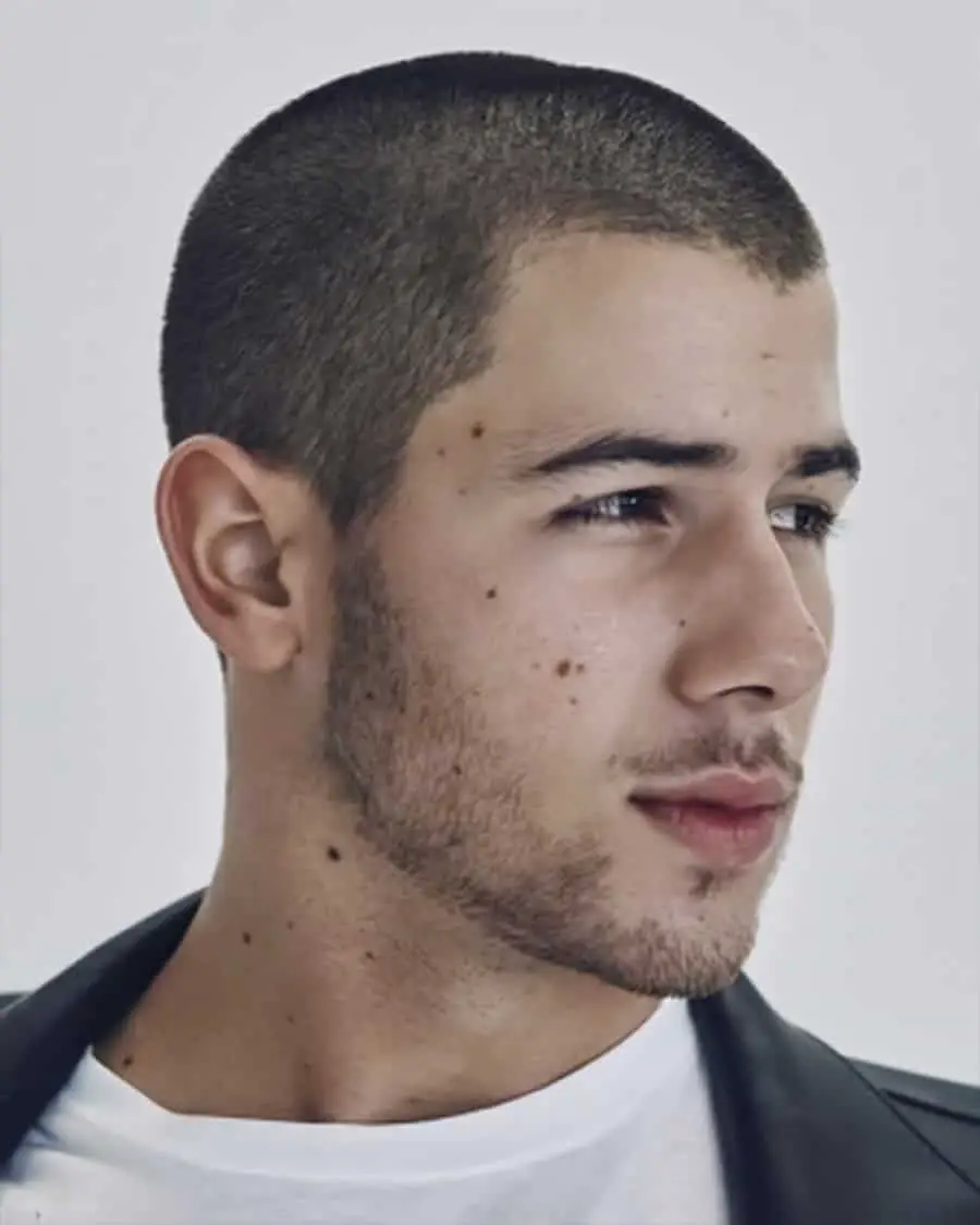50-masculine-buzz-cut-examples-for-men-trending-this-year Nick Jonas Buzz Cut