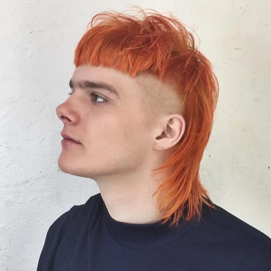 75-modern-mullet-haircut-ideas-for-men-trending-this-year Go Orange