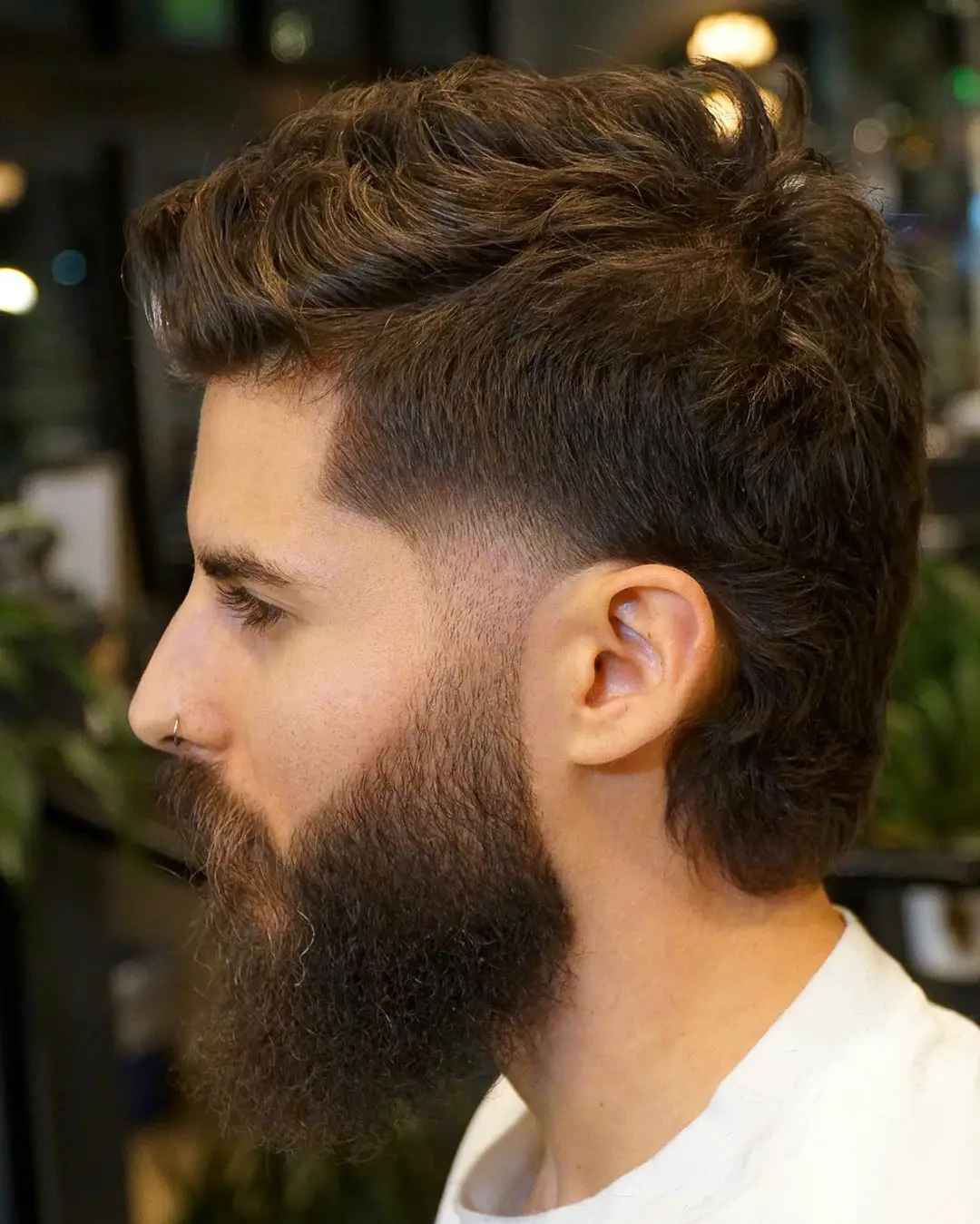 75-modern-mullet-haircut-ideas-for-men-trending-this-year Low Fade