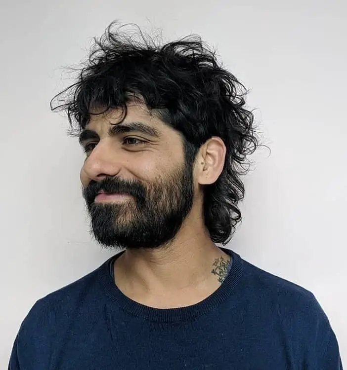 75-modern-mullet-haircut-ideas-for-men-trending-this-year Mullet With Full Beard