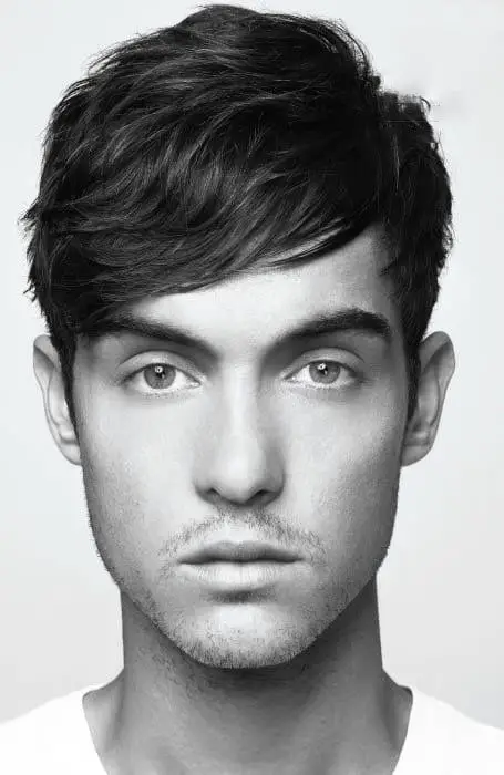75-volumizing-hairstyle-ideas-for-men-with-thin-hair Side Bangs